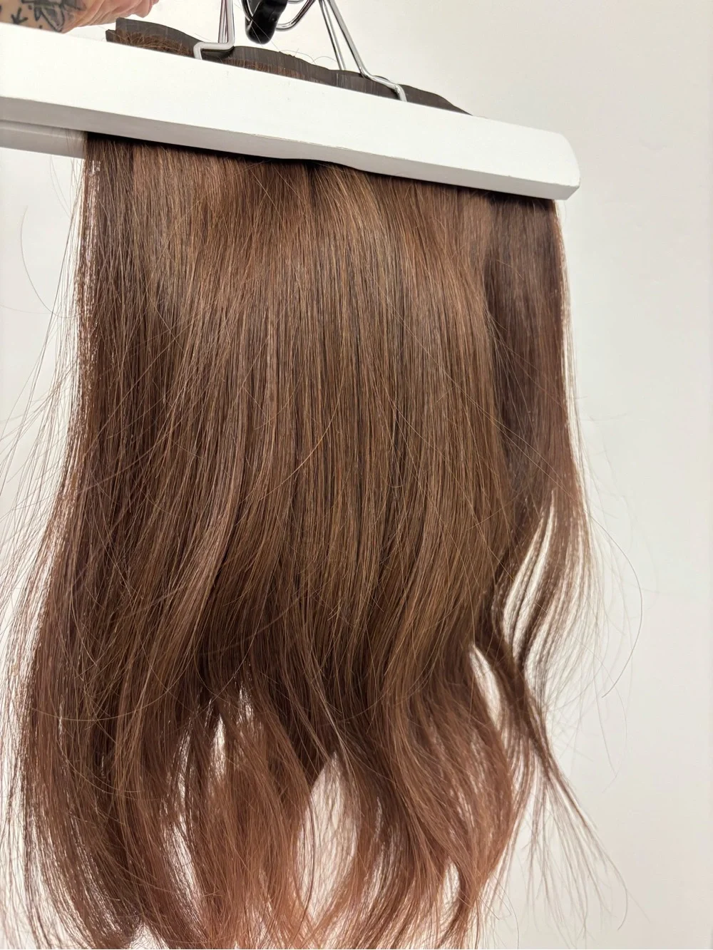 Goo Goo Hair 16” Chocolate Brown Human Hair Extensions
